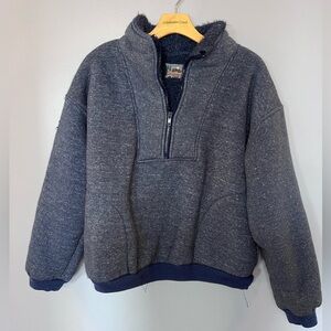 90'S EMS fleece pullover made in USA, men's M, vintage